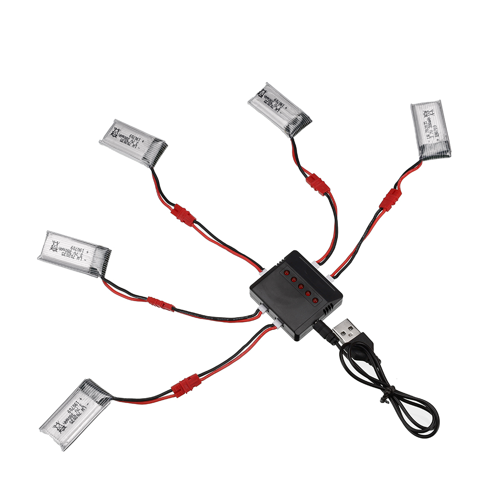 3.7V 380mAh Lipo Battery With  - Drone Battery Charger recensione e prezzo