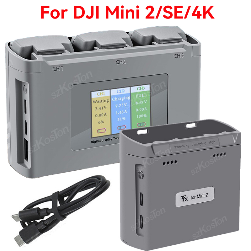 For DJI Mavic Mini 2/SE Mini 4 - Drone Battery Smart recensione e prezzo