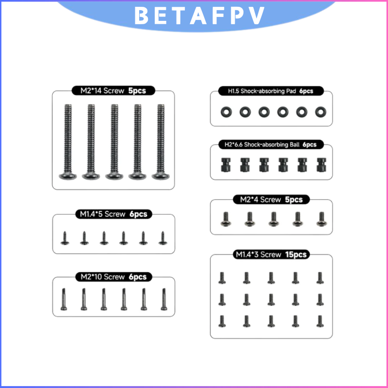 BETAFPV Drone Screw Pack Assor - Drone Battery Bag recensione e prezzo