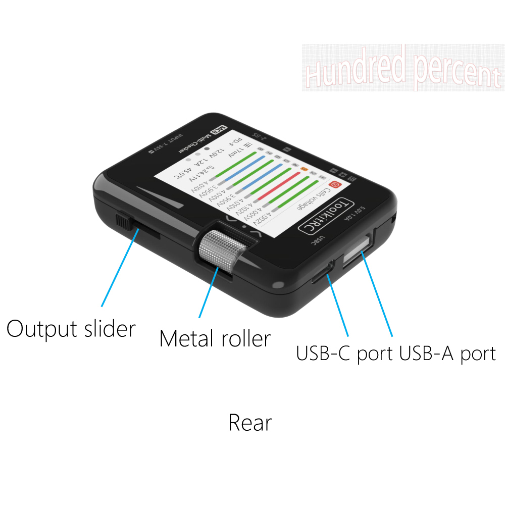 ToolkitRC MC8 Mini Size Cell c - Drone Battery Voltage Checker recensione e prezzo