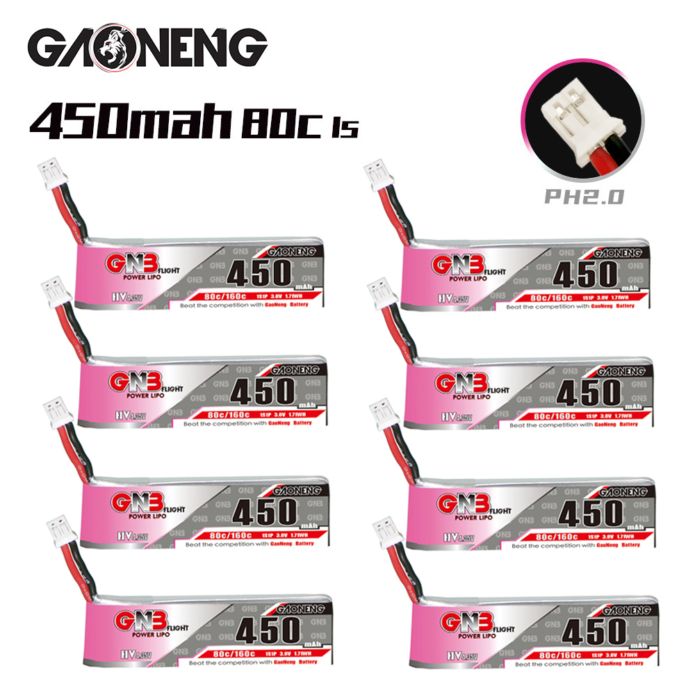 GNB HV 1S 3.8V 450mAh 80C/160C - Drone Battery Plate recensione e prezzo