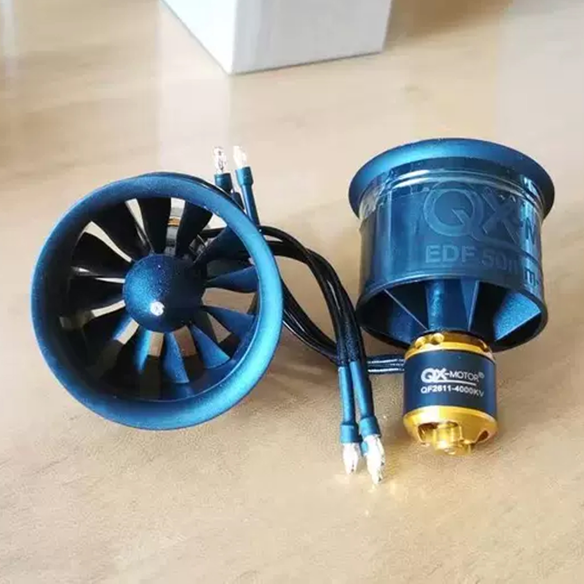QX-MOTOR EDF 50mm QF2611 3S-4S - Drone Battery 4S recensione e prezzo