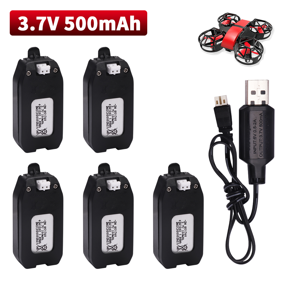3.7V 500mAh Lithium Battery Fo - Drone Battery Lipo recensione e prezzo
