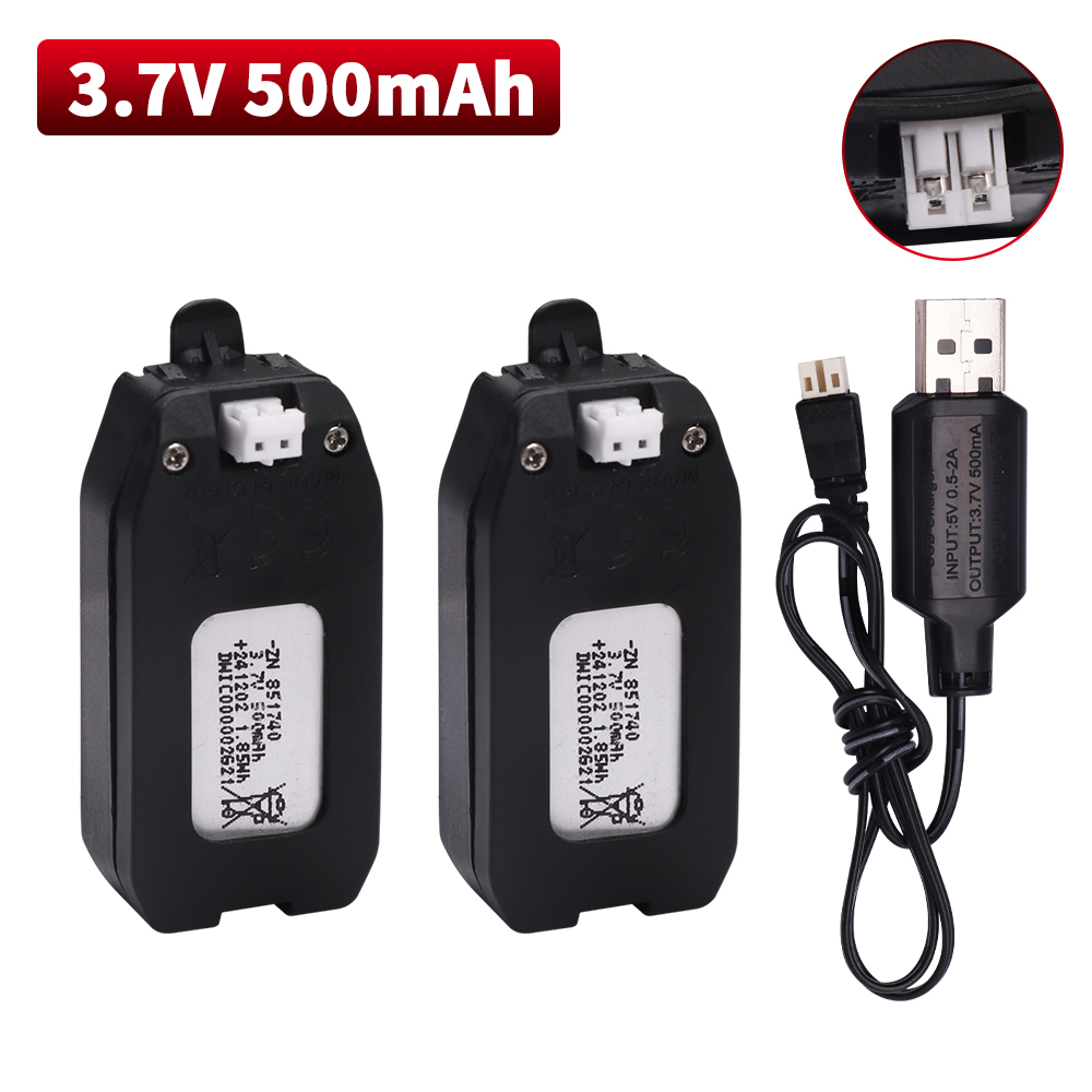 3.7V 500mAh Lithium Battery Fo - Drone Battery Lipo recensione e prezzo