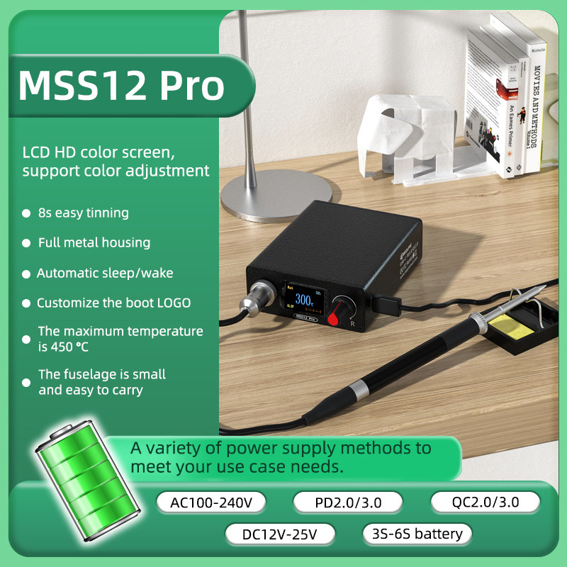 SEQURE MSS12 Pro Soldering Sta - Drone Battery 6S recensione e prezzo