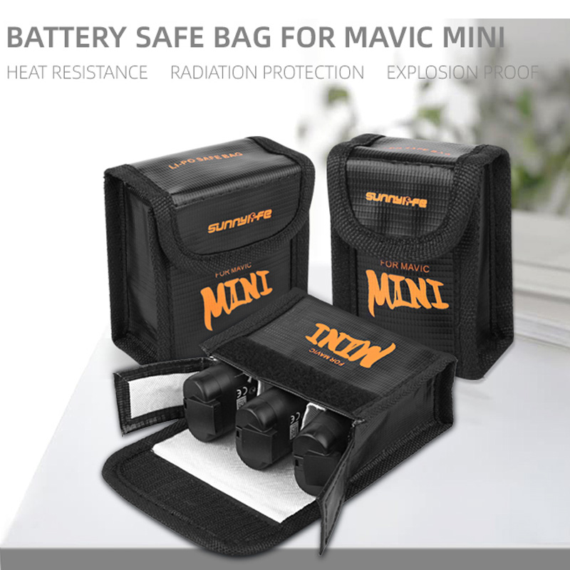 Battery Safe Bag for DJI MINI  - Drone Battery Bag recensione e prezzo
