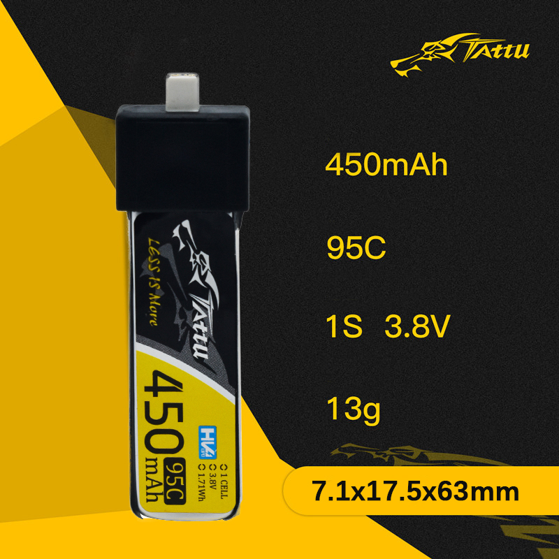 3Pcs NEW TATTU 450/500/550mAh  - Drone Battery Plate recensione e prezzo