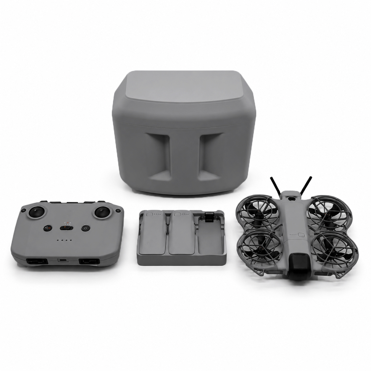 for DJI Neo 2 3D Printed Box w - Drone Battery Strap recensione e prezzo