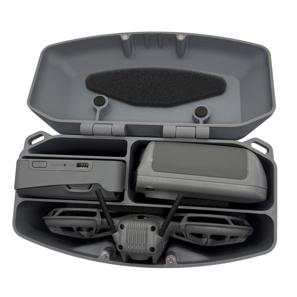 for DJI Neo 2 3D Printed Box w - Drone Battery Strap recensione e prezzo