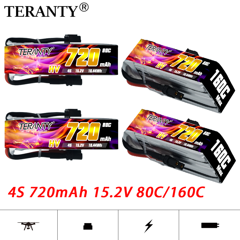 TERANTY 720mAh 4S 15.2V HV Lip - Drone Battery Plate recensione e prezzo