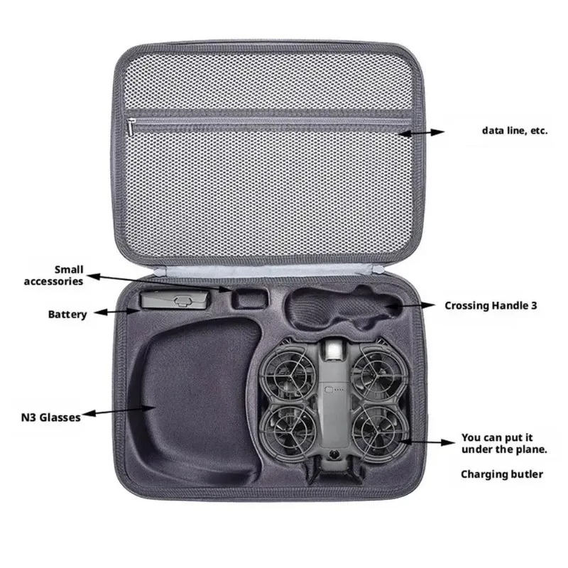 for dji NEO2 Portable Carrying - Drone Battery Bag recensione e prezzo