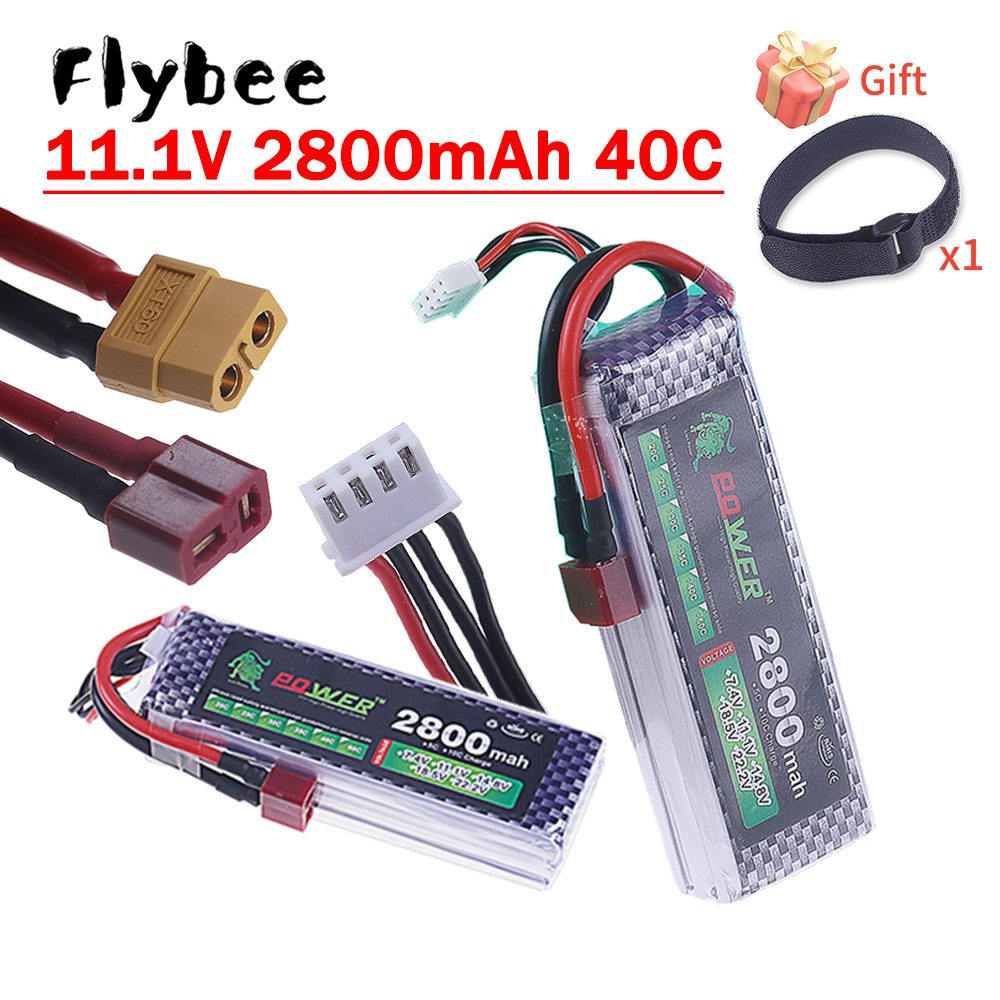2800mAh 3S 11.1V 40C FPV Drone - Drone Battery 3S recensione e prezzo