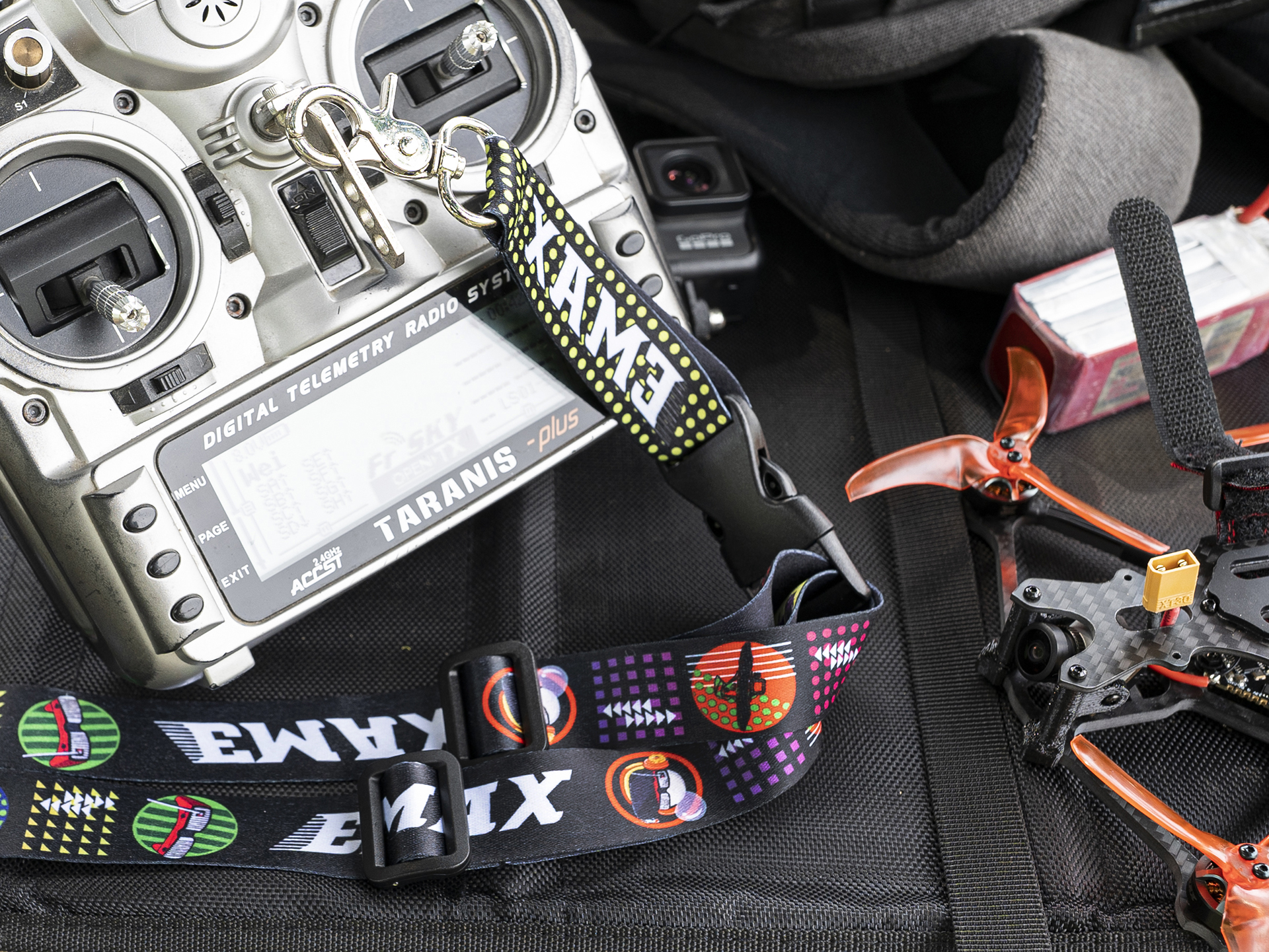 Emax Adjustable Carrying Remot - Drone Battery Strap recensione e prezzo