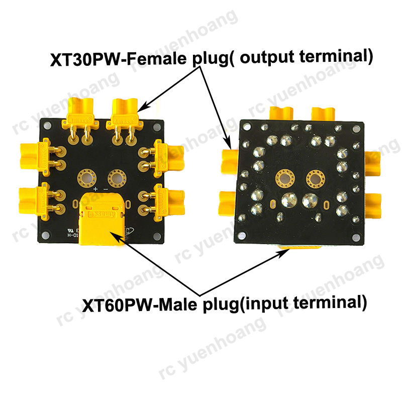 1PCS XT30PW-Female Power Distr - Drone Battery Parallel Board recensione e prezzo