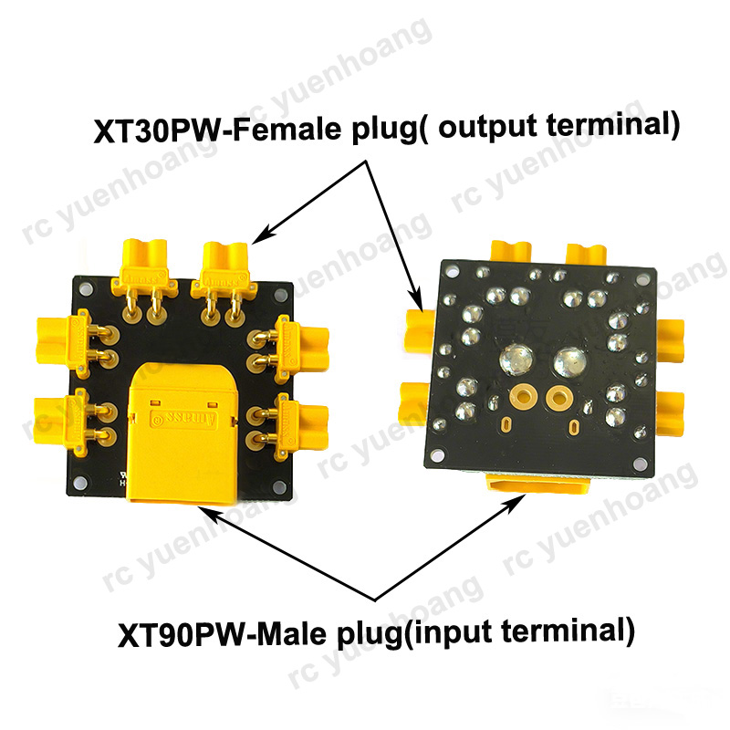 1PCS XT30PW-Female Power Distr - Drone Battery Parallel Board recensione e prezzo
