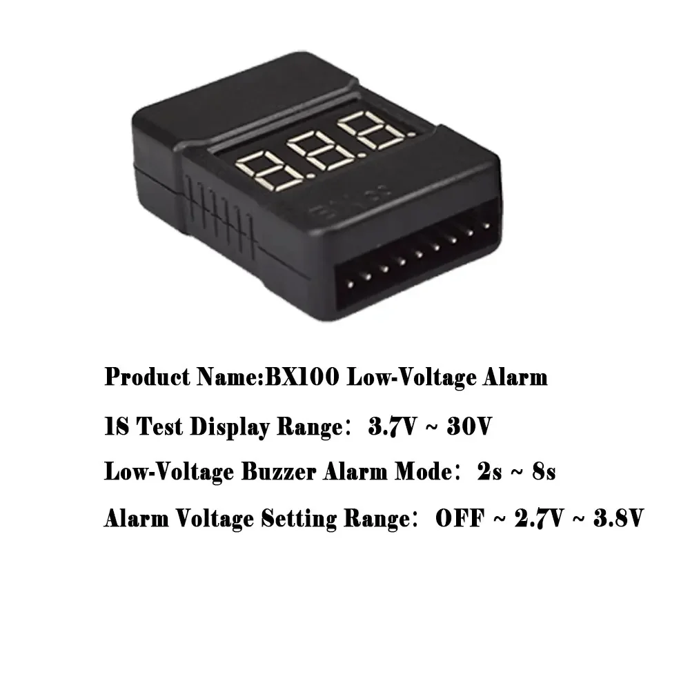 BX100 1-8S Lipo Battery Voltag - Drone Battery Alarm recensione e prezzo