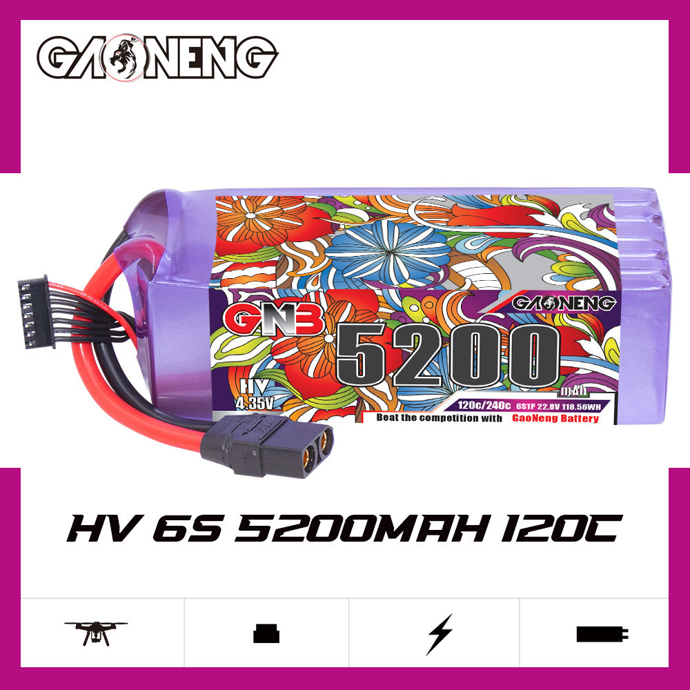GNB Lipo Battery 6S 22.8V 3000 - Drone Battery Plate recensione e prezzo