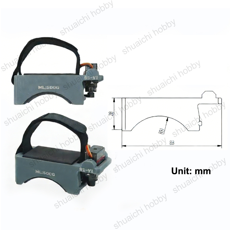 1PCS Strap-type FPV Drone PWM- - Drone Battery Strap recensione e prezzo