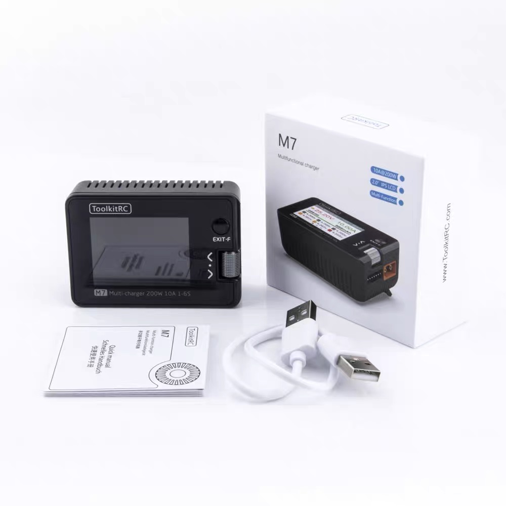 For ToolkitRC M7 200W 10A DC C - Drone Battery Voltage Checker recensione e prezzo