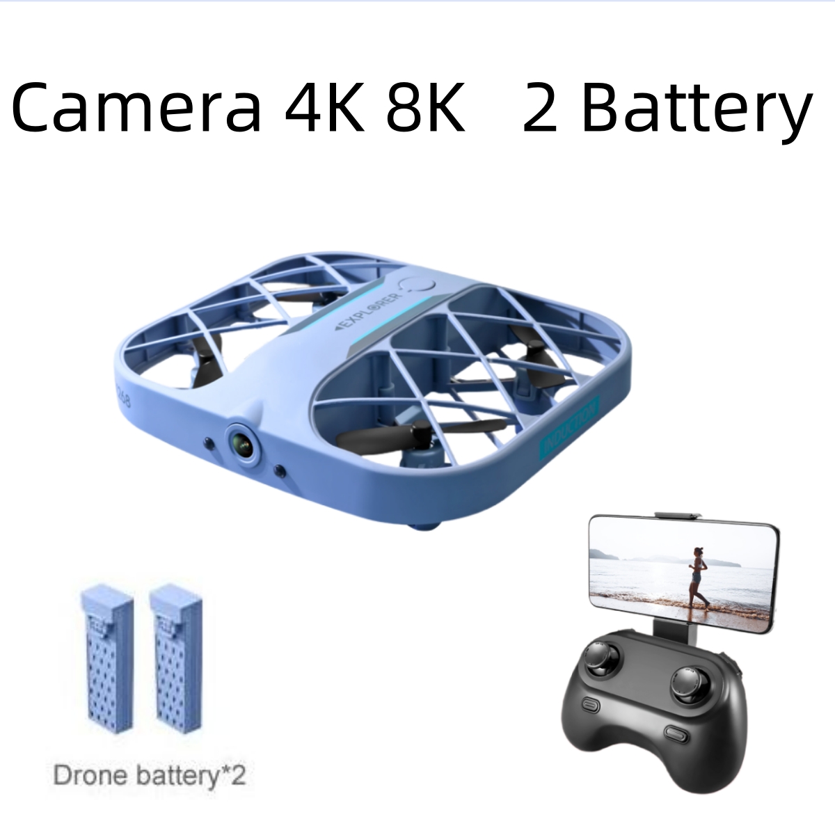 JJRC H107 FPV RC Drone with 2  - Drone Battery Box recensione e prezzo