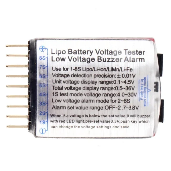 1/2/5PCS RC Voltage Display Ba - Drone Battery Alarm recensione e prezzo