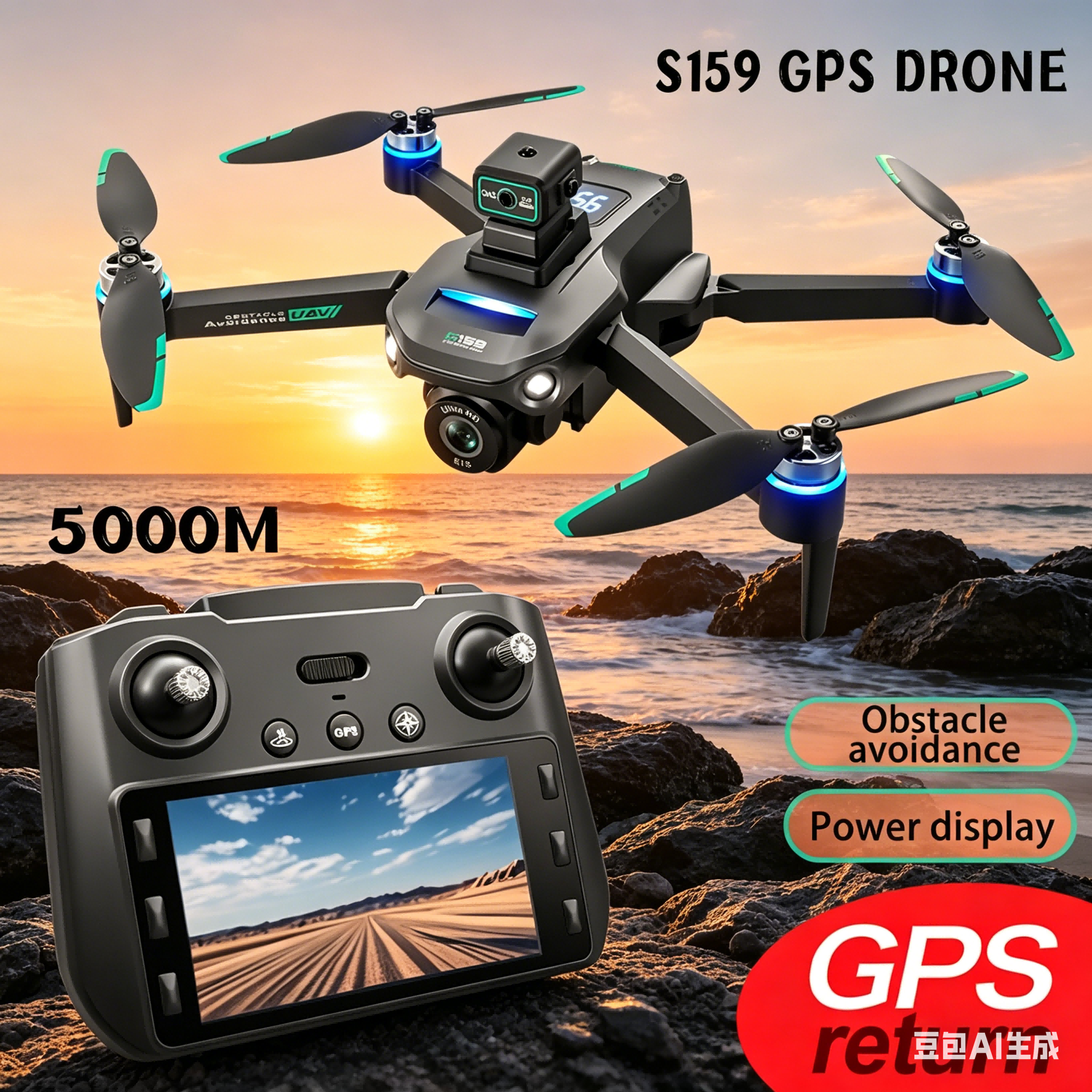 S159 GPS Drone 4K Profesional  - Drone Battery Balance Charger recensione e prezzo