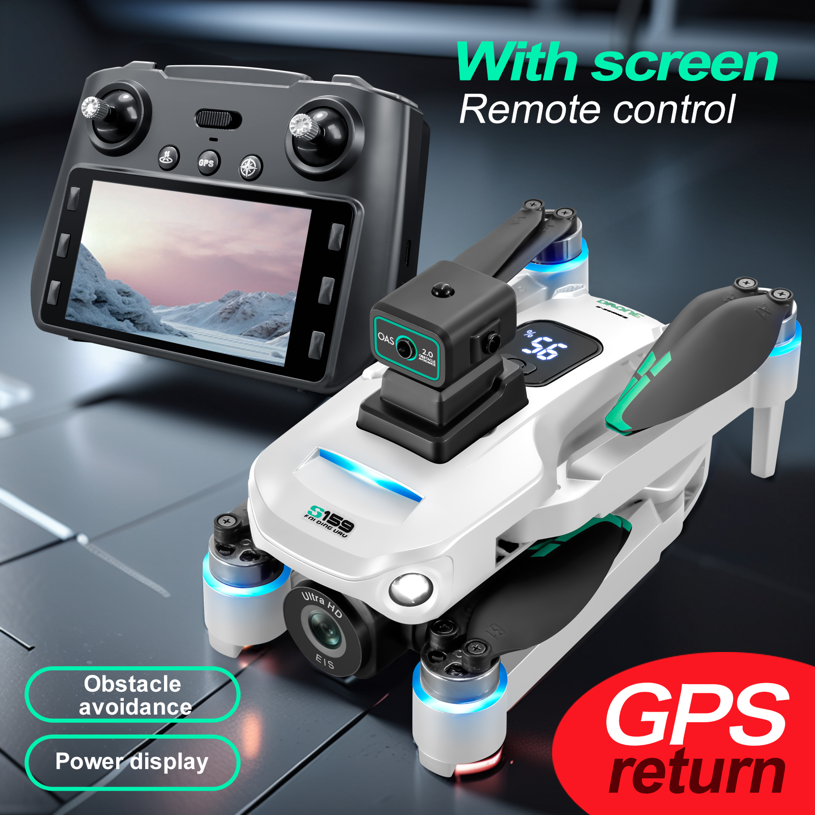 S159 GPS Drone 4K Profesional  - Drone Battery Balance Charger recensione e prezzo