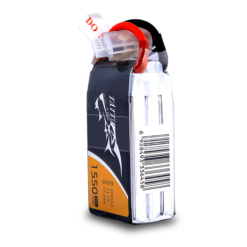 TATTU 3S 11.1V 1550mAh 75C LiP - Drone Battery 3S recensione e prezzo