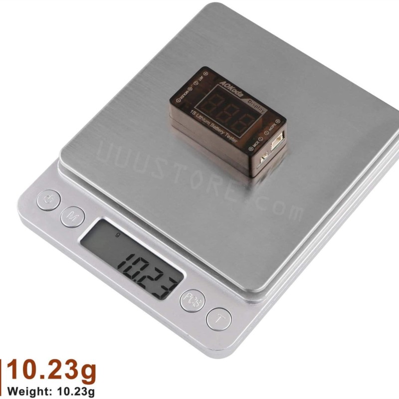 AOKoda AOK-041 1S LiPo Battery - Drone Battery Voltage Checker recensione e prezzo
